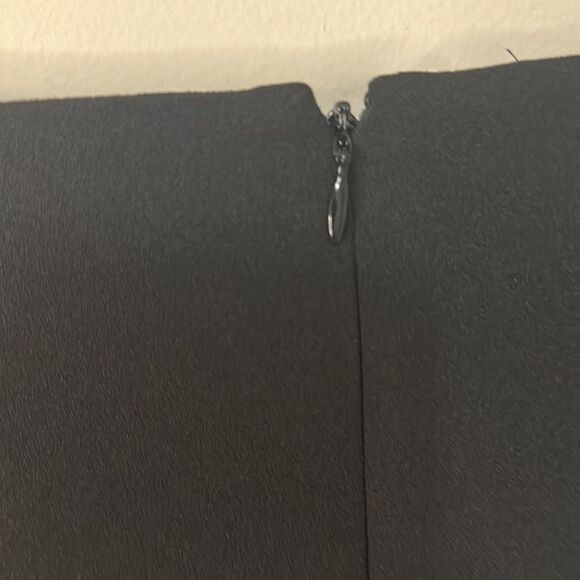 Karl Lagerfeld Paris Classic Black Dress with Pearl Detailing - Picture 6 of 7